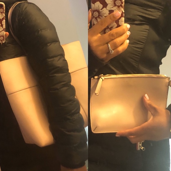 Tory Burch Block T Leather Tote - Picture 3 of 8